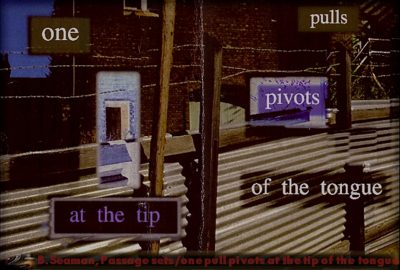 1995 Seaman Passage Sets: One Pulls Pivots At The Tip Of The Tongue