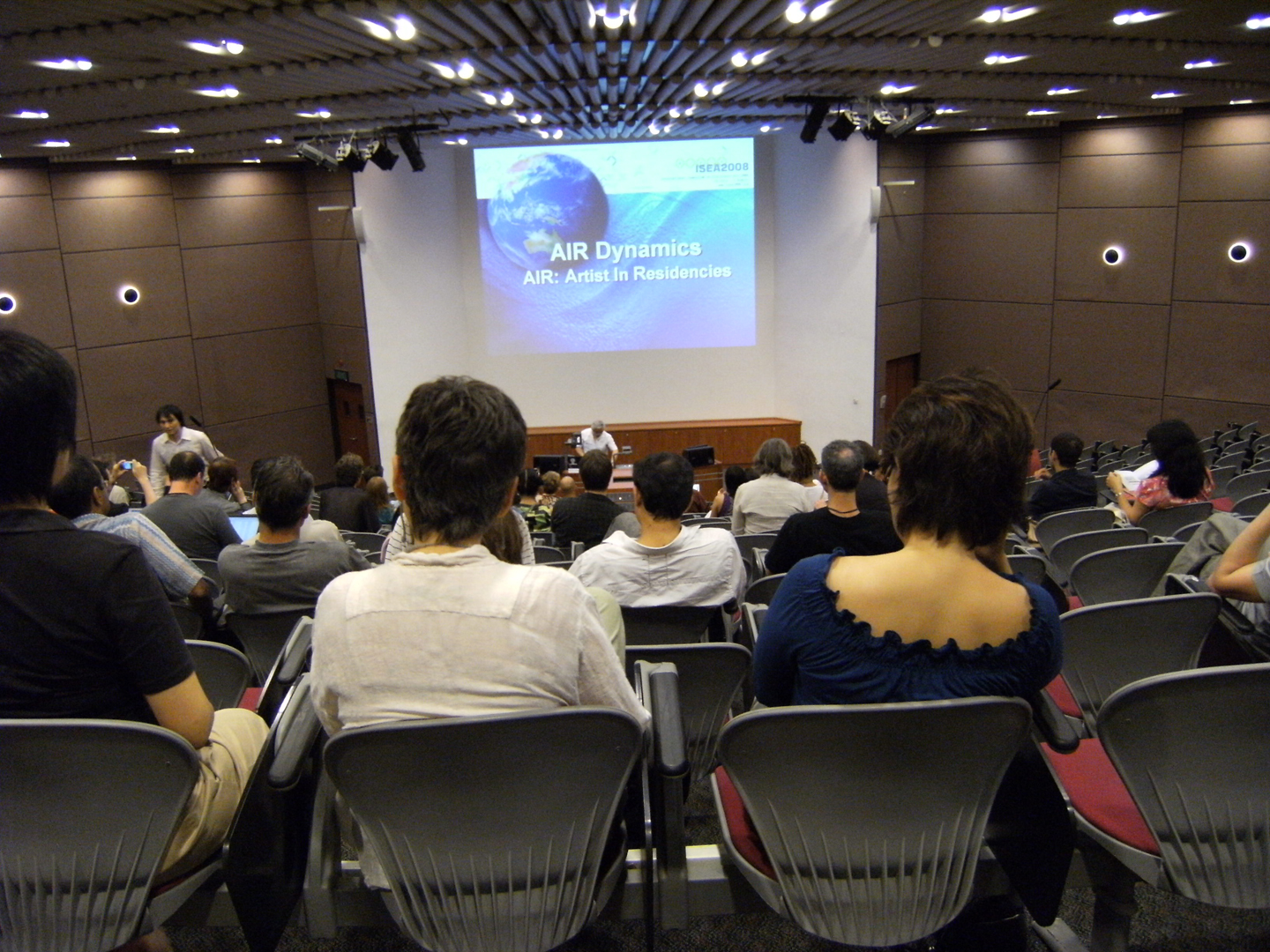 ©ISEA2008: 14th International Symposium on Electronic Art, Sam Furukawa, Air Dynamics