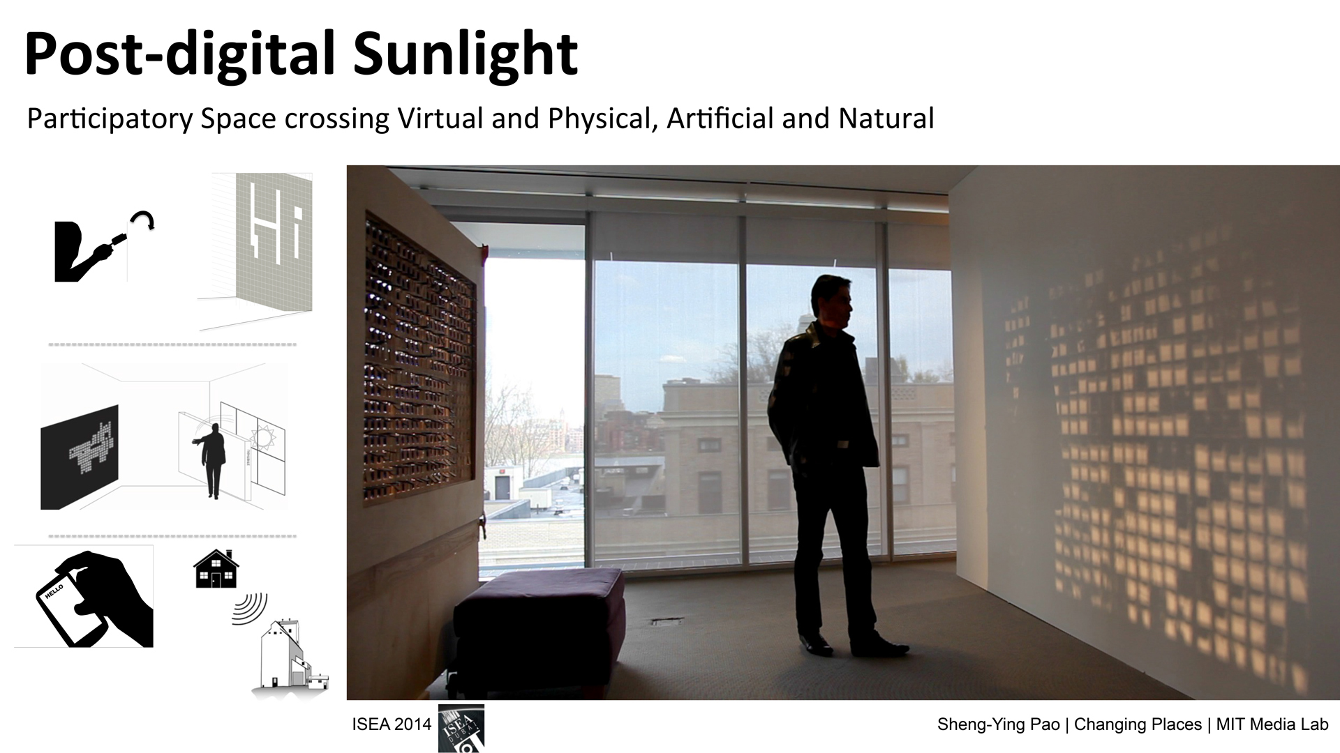©, Sheng-Ying Pao, PostDigital Sunlight: Participatory Space Crossing Virtual and Physical, Artificial and Natural