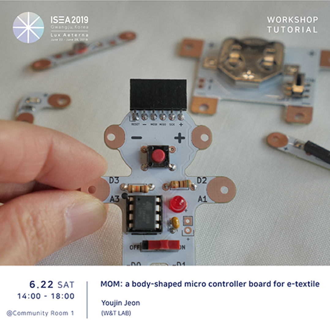 ©, , MOM: A Body-Shaped Micro Controller Board for E-Textile