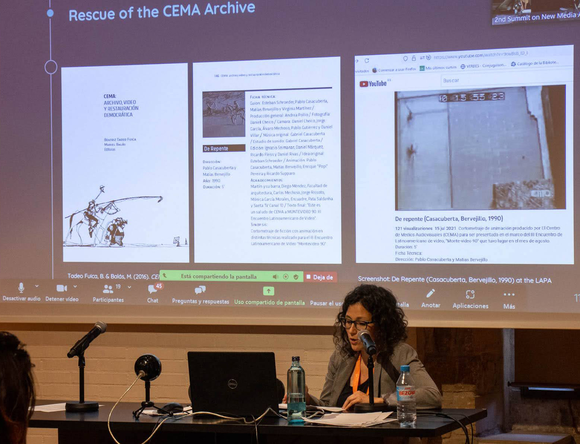 ©ISEA2022: 27th International Symposium on Electronic Art, Alejandra Crescentino, Stayin’ Alive. Southern Cone Video Art Archives in Context