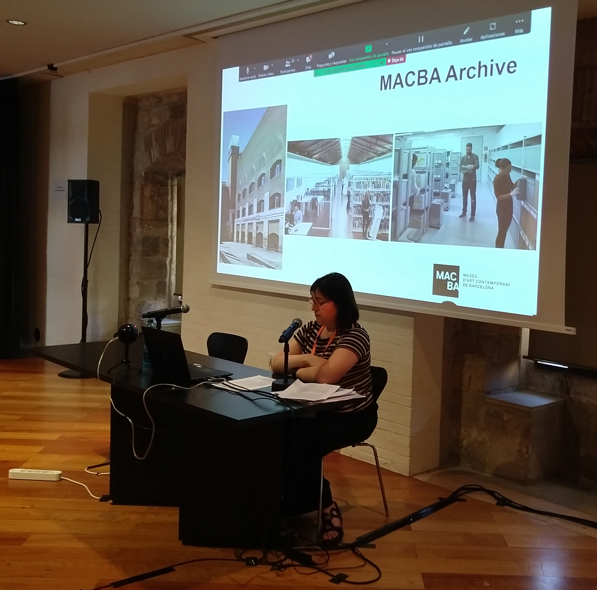 ©ISEA2022: 27th International Symposium on Electronic Art, Marta Vega, Welcoming Remarks – MACBA Archive
